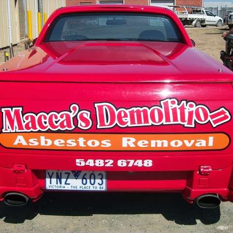Photo: Macca's Demolition & Asbestos Removal